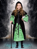 Enfants Costume De Sorcière Robes Cape Robe de Princesse Fille Déguisements Halloween