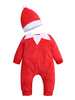 Enfants De Noël Ensemble Jumpsuit Coton Costumes De Vacances De Noël Déguisements Noël