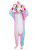 Enfants Kigurumi Carnaval Pyjama 2021 Arc En Ciel Licorne Toilette Facile En Flanelle Combinaison Déguisements Halloween