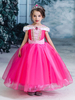 Enfants princesse Cosplay Sleeping Beauty Aurora Rose robe enfants Cosplay Costumes