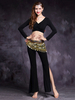 Ensemble Danse Du Ventre Crop Haut Avec Crop Haut Avec Pantalon 2 Piece Women Dancing Wear Déguisements Halloween