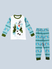 Ensemble de 2 pièces avec haut imprimé et pantalon de pyjama Noël Déguisements Halloween
