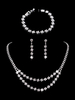 Ensemble de bijoux de mariage Cadeau de Saint Valentin