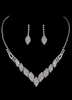 Ensemble de bijoux de mariée boucle d\