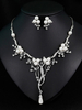 Ensemble de bijoux mariée boucle d\