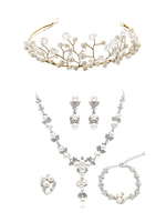 Ensemble de bijoux pour mariage chic percé