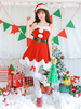 Ensemble De Costume De Père Noël Rouge Déguisements Noël