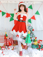Ensemble De Costume De Père Noël Rouge Déguisements Noël