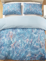 Ensemble de literie 3 pièces en fibre de polyester drap de lit marron housse de couette taie doreiller fournitures de chambre à coucher