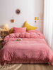 Ensemble de literie 4 pièces Fournitures Corduroy Rose Beddingroom
