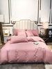 Ensemble de literie 4 pièces Fournitures coton rose Beddingroom