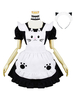 Ensemble de lolita noir brodé à l