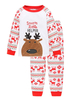 Ensemble de pyjamas de Noël pour enfants; ensemble de 2 Déguisements Halloween