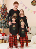 Ensemble de pyjamas de Noël pour toute la famille motif de Noël pour enfants et adultes