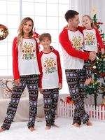 Ensemble de pyjamas de Noël pour toute la famille motif de Noël pour enfants et adultes