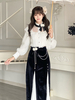 Ensemble Mginonne Lolita Tenues Fleurs Blanches Perles Volants Dentelle
