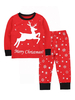 Ensemble pyjama de Noël pour enfants avec pantalon et top 2 pièces Déguisements Halloween