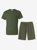 Ensemble Sport Décontracté T-Shirt Manches Courtes Short Confortable Homme