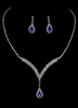 Ensemblede bijoux mode de cérémonie rhinestone