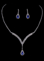 Ensemblede bijoux mode de cérémonie rhinestone