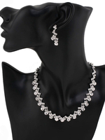 Ensembles de bijoux de mariée boucle d