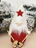 Eric White Christmas Santa Claus Doll Polyester Fiber Christmas Holidays Costumes Props