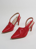 Escarpins à talons aiguilles rouges pour femmes