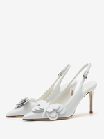 Escarpins À Talons Hauts Bride Papillon Femmes En Cuir PU