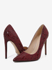 Escarpins à talons pour femmes Escarpins à enfiler Chic Bout pointu Talon aiguille Cuir PU