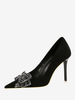 Escarpins Femmes Talons Hauts Chic Bout Pointu Talon Aiguille Daim Cuir