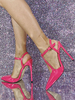 Escarpins femmes Talons hauts Talon aiguille Grande taille Cuir verni