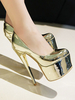 Escarpins sexy talon haut plateforme chaussures pole danse