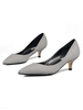 Escarpins Talon Kitten en daim Bout Pointu 2021 Chaussures Femmes