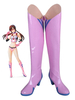 EVA New Genesis Evangelion Mari Makinami Illustre Rose Bottes cosplay Déguisements Halloween