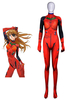 EVA Nouvelle Genèse Evangelion Asuka Langrey Déguisements Halloween Cosplay Costume Lycra Spandex Catsuit Combinaison