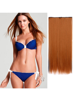 Extensions de cheveux des femmes en couches longue tranche de cheveux raides