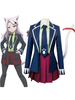 Fairy Tail Carla Wendy Marvells Partner Caretaker School Uniform Cosplay Costume Set
