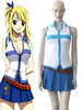 Fairy Tail cosplay costume contient top ceinture et jupe Déguisements Halloween