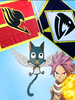 Fairy Tail Cosplay Drapeau Japonais De La Guilde Des Animes Saber Tooth Déguisements Halloween