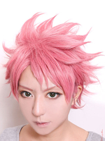 Fairy Tail Natsu Dragneel Perruque Cosplay dDéguisements Halloween