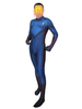 Fantastique quatre Cosplay Costume bleu Film Lycra Spandex combinaison Marvel Comics Cosplay