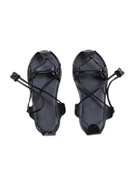 Fantôme de Tsushima Jin Sakai Noir Cosplay Chaussures Déguisements Halloween