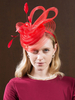 Fascinator Red Hat Retro Femmes Head Band Déguisements Halloween