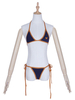 Fate Grand Orderfemmes 2021 Sukumizu Fgo Caster Tamamo No Mae 3 Pièces Bikini Ensemble Déguisements Halloween