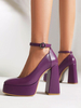 Femme Talons hauts Talon bottier Escarpins Cuir PU