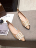 Femmes Ballet Appartements Rose PU Cuir PU pointu Toe Ballerina Daily Casual Ballerina Appartements