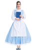 Femmes Costumes Bonnes Coiffure Tablier Cosplay Déguisements Halloween