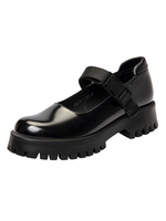 Femmes Mocassins Bout Rond Talon Chunky Casual Marry Jane Synthétique Cuir Femmes Chaussures