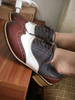 Femmes Oxfords classique bout rond en cuir Synthétique à lacets chaussures décontractées