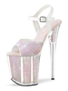Femmes Sexy Sandales rose en cuir Synthétique Peep Toe sexy Sandales plateforme sexy